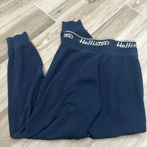 Hollister blue double waistband sweatpants size XS